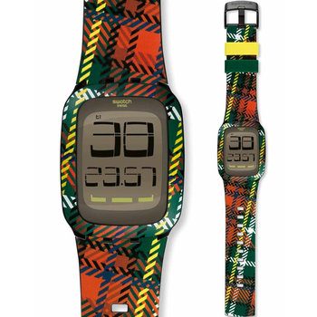 SWATCH Yorktouch Touch Multicolor Rubber Strap