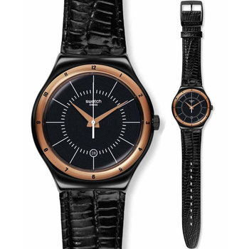 SWATCH Irony Mens Big Black