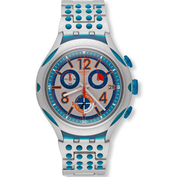 SWATCH 16 Dots Mens Aluminium