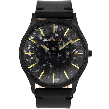 DUKUDU Maurits Black Leather