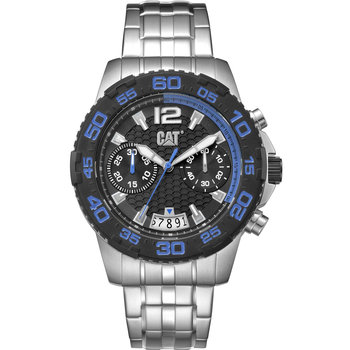 CATERPILLAR Drive Chronograph Silver Stainless Steel Bracelet