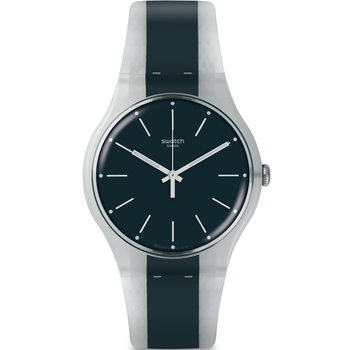 SWATCH Greyline Two Tone Silicone Strap