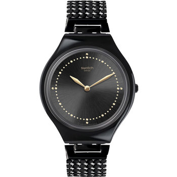 SWATCH Skingala Black Stainless Steel Bracelet (S)