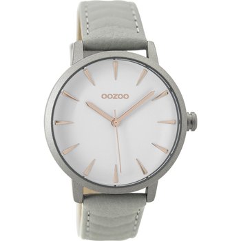 OOZOO Timepieces Grey Leather