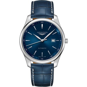 LONGINES The Longines Master Collection Automatic Blue Leather Strap