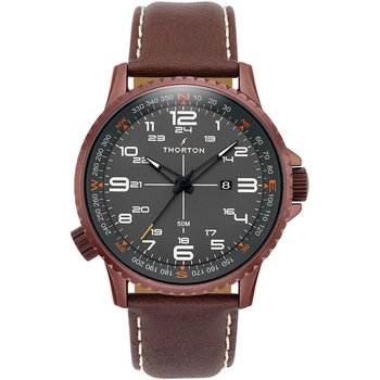 THORTON Kalf Brown Leather