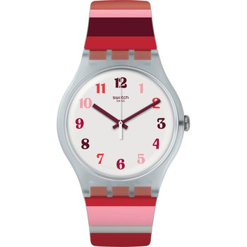 SWATCH Tramonto Occaso Multicolor Silicone Strap