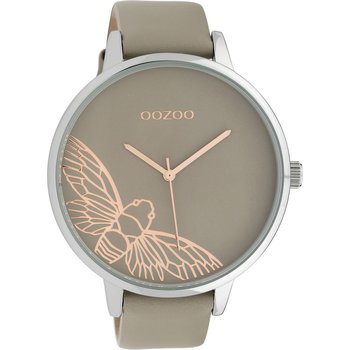 OOZOO Timepieces Grey Leather