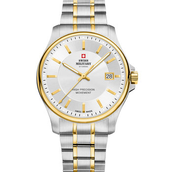 SWISS MILITARY by CHRONO Two Tone Stainless Steel Bracelet