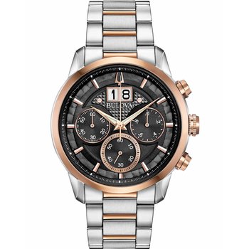 BULOVA Marine Star Chronograph Two Tone Stainless Steel Bracelet