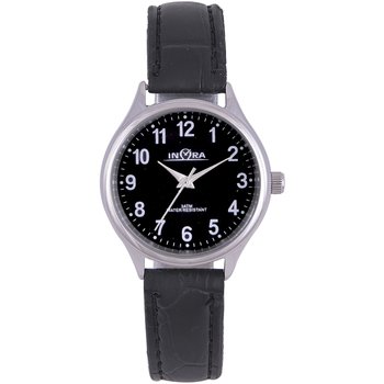 INORA Ladies Black Leather