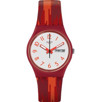 SWATCH Red Flame Two Tone