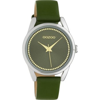 OOZOO Junior Olive Green Leather Strap (32mm)