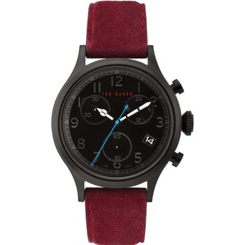 TED BAKER Lngisla Chronograph Red Leather Strap