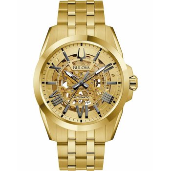 BULOVA Sutton Automatic Gold Stainless Steel Bracelet