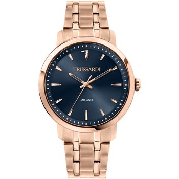 TRUSSARDI T-Couple Rose Gold Stainless Steel Bracelet