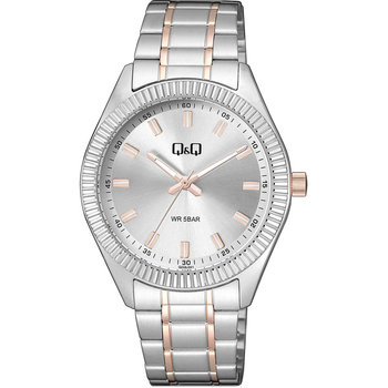 Q&Q Watch Silver Metallic