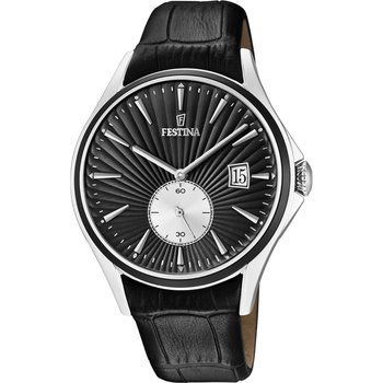 FESTINA Gents Black Leather