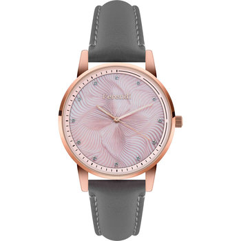 FERENDI Somnia Crystals Grey Leather Strap