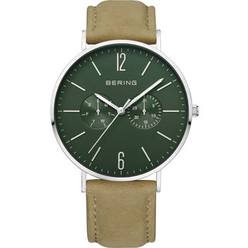 BERING Classic Brown Leather Strap