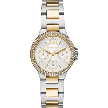 Michael KORS Camille Crystals Two Tone Stainless Steel Bracelet