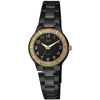 Q&Q Ladies Crystals Black