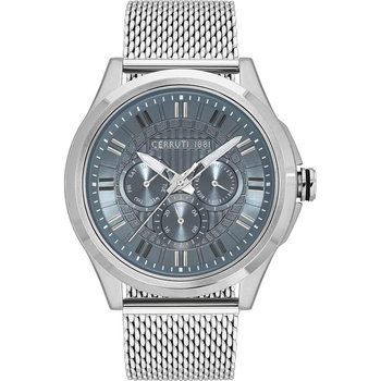 CERRUTI Sesia Silver Stainless Steel Bracelet