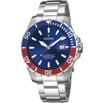 FESTINA Diver Automatic Silver Stainless Steel Bracelet