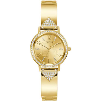 GUESS Tri Luxe Crystals Gold
