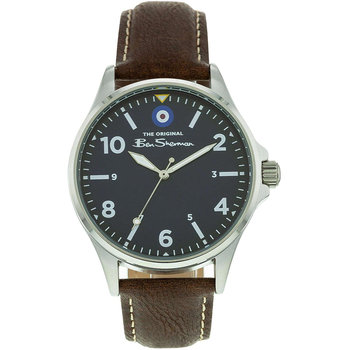 BEN SHERMAN Mens Brown Leather Strap