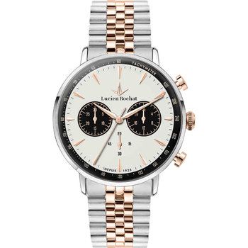 LUCIEN ROCHAT Garcon Chronograph Two Tone Stainless Steel Bracelet