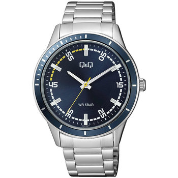 Q&Q Watch Silver Stainless