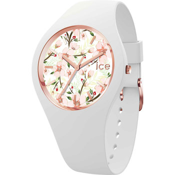 ICE WATCH Flower White Silicone Strap (M)