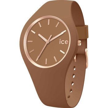 ICE WATCH Glam Brushed Brown Silicone Strap (M)