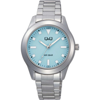 Q&Q Ladies Silver Stainless