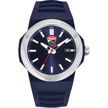 DUCATI CORSE Tradizione Blue Silicone Strap