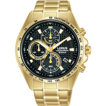 LORUS Sports Chronograph Gold Stainless Steel Bracelet