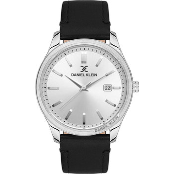 DANIEL KLEIN Premium Black Leather Strap