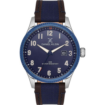 DANIEL KLEIN Premium Two Tone Leather Strap