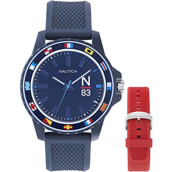 NAUTICA N83 Finn World Blue Biosourced Strap Gift Set