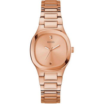 GUESS Eve Crystals Rose Gold Stainless Steel Bracelet