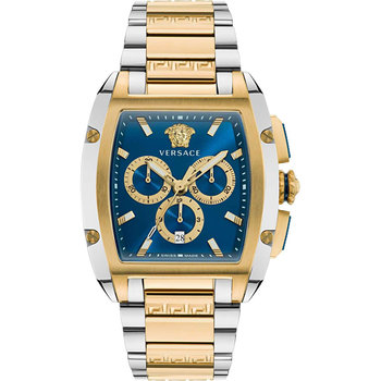 VERSACE Dominus Chronograph Two Tone Stainless Steel Bracelet