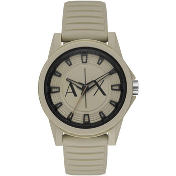ARMANI EXCHANGE Outerbanks Beige Silicone Strap