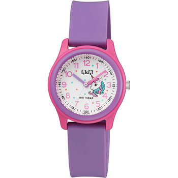 Q&Q Kids Purple Plastic Strap