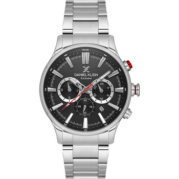 DANIEL KLEIN Exclusive Chronograph Silver Stainless Steel Bracelet