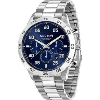 SECTOR 270 Chronograph Silver Stainless Steel Bracelet