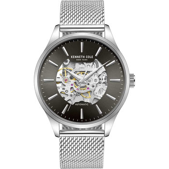 KENNETH COLE Automatic Silver Stainless Steel Bracelet