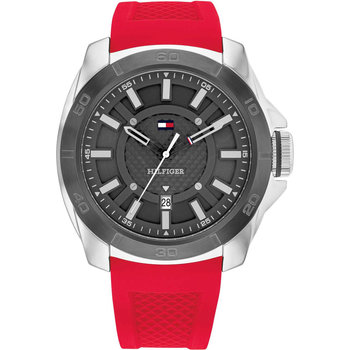 TOMMY HILFIGER Sport Red Silicone Strap