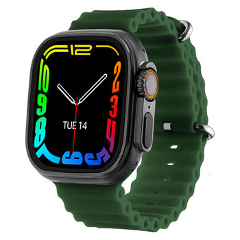 DAS.4 SU09 Smartwatch Green Silicone Strap