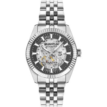 QUANTUM Q-Master Automatic Silver Metallic Bracelet